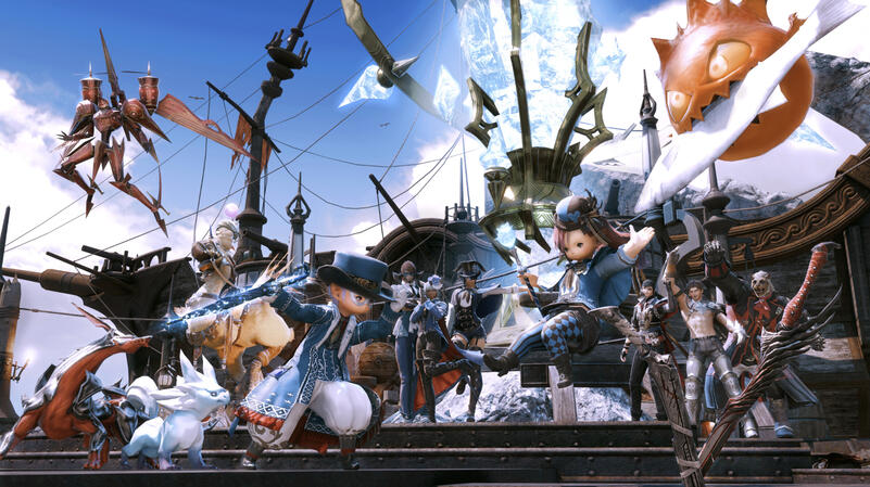 Promotional photo for the November 1, 2025 Blue Mage PvP event, taken by Envee.